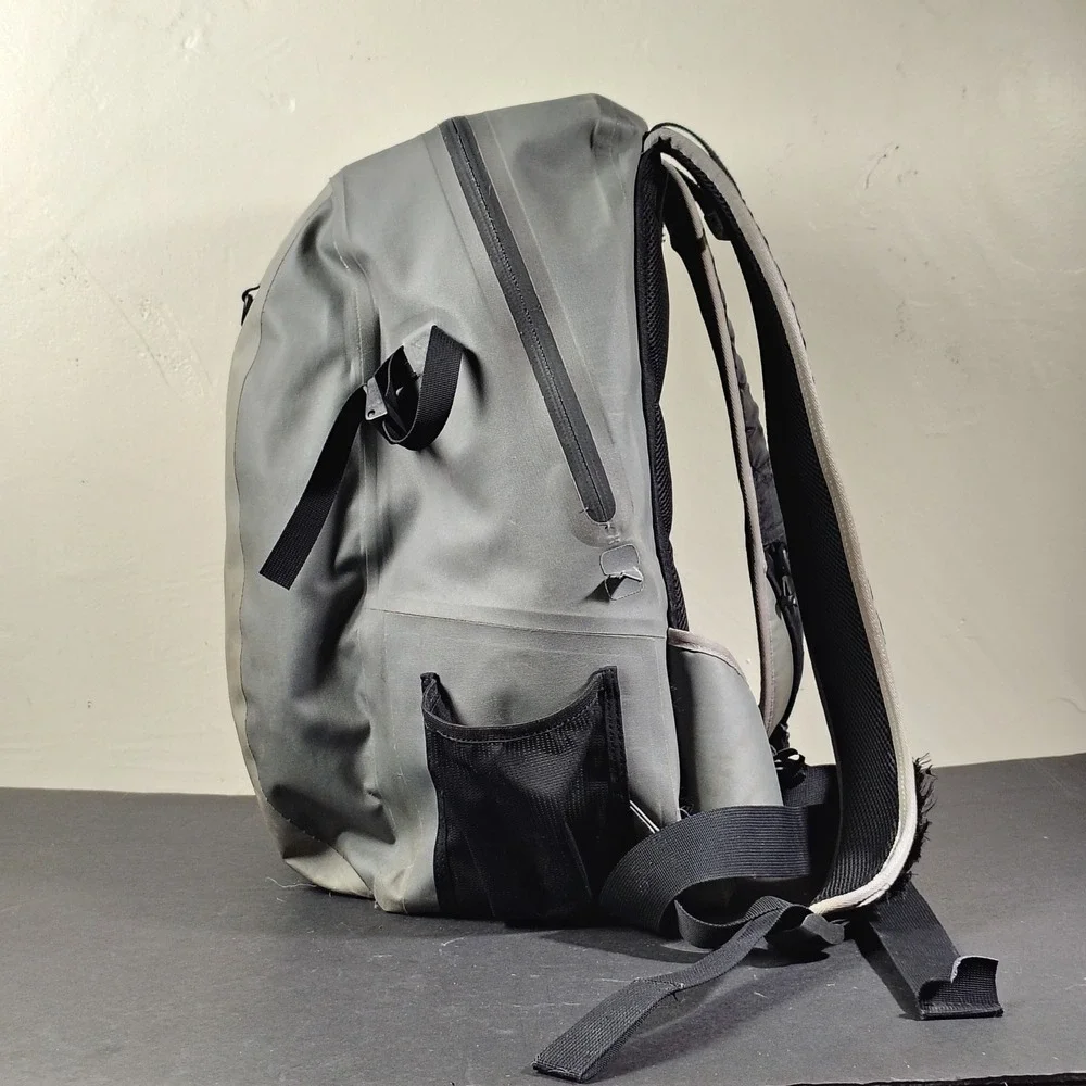 Orvis Gale Force Backpack Unisex OS Gray Waterproof TPU Fly Fishing Gear Bag